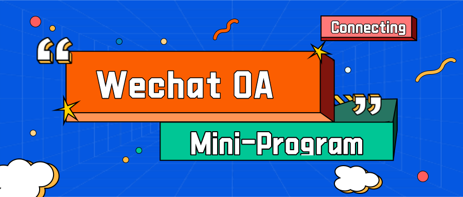 How to set up Wechat OA menu link to wechat miniprogram?
